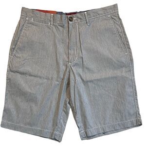 MERONA Blue White Striped Shorts Size 32 C16